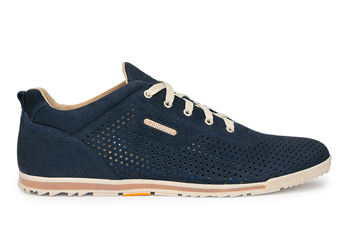 Кроссовки мужские из нубука Dason Dark Blue фото