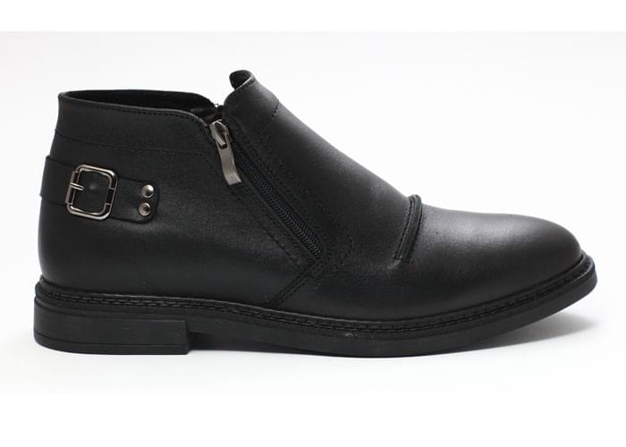 Ботинки мужские кожаные Classic Winter Black фото
