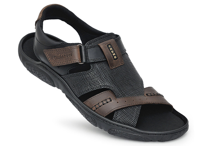 Сандалі чоловічі шкіряні Sandal Black фото