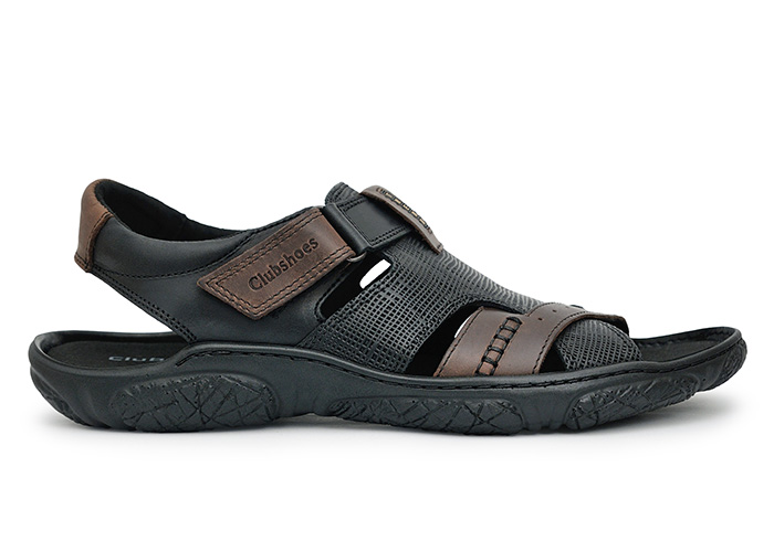 Сандалі чоловічі шкіряні Sandal Black фото