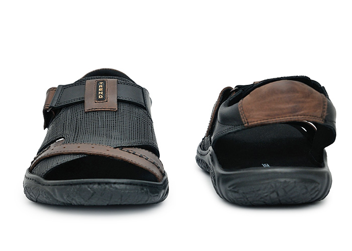 Сандалі чоловічі шкіряні Sandal Black фото