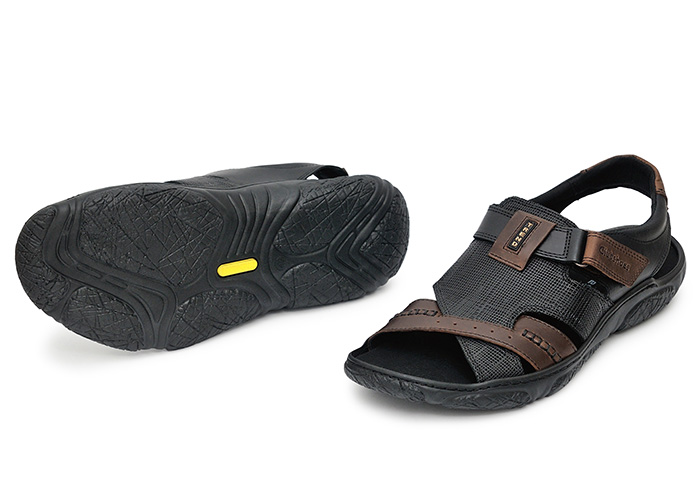 Сандалі чоловічі шкіряні Sandal Black фото