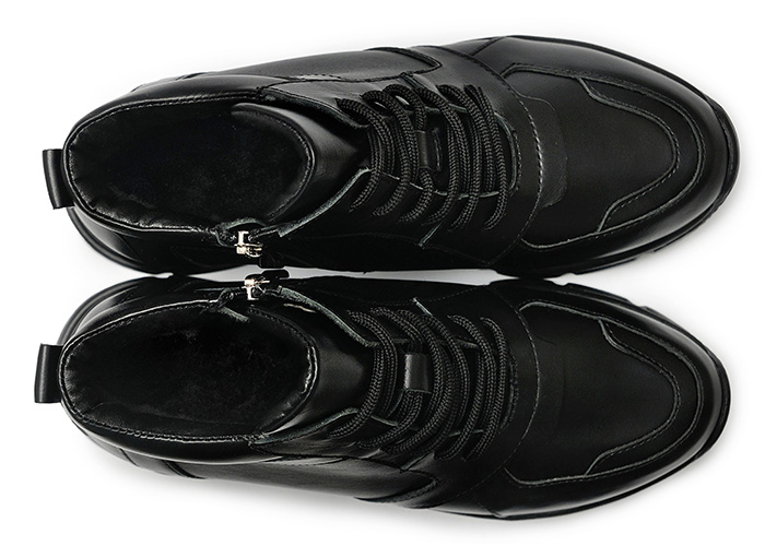 Ботинки женские кожаные Milano Winter Black фото
