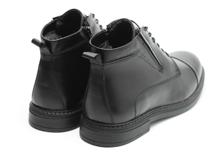 Ботинки мужские кожаные Oxford Black фото