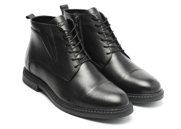 Ботинки мужские кожаные Oxford Black фото
