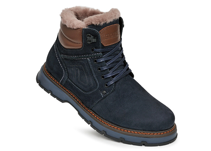 Черевики чоловічі шкіряні Denver Dark Blue фото