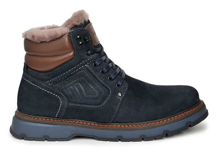 Черевики чоловічі шкіряні Denver Dark Blue фото