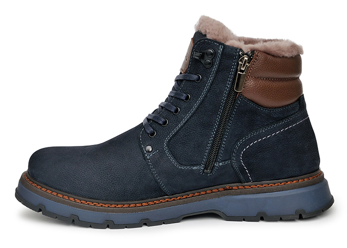 Черевики чоловічі шкіряні Denver Dark Blue фото