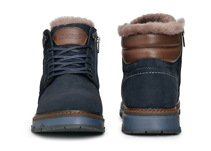 Черевики чоловічі шкіряні Denver Dark Blue фото