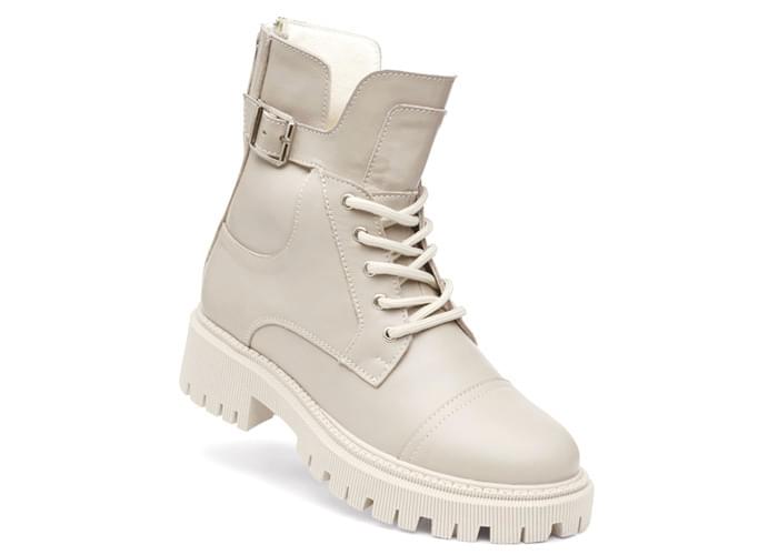 Ботинки женские кожаные Leona Beige фото