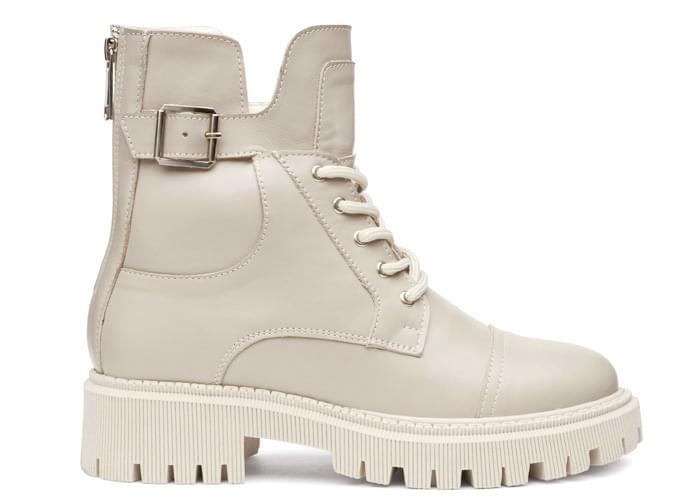 Ботинки женские кожаные Leona Beige фото