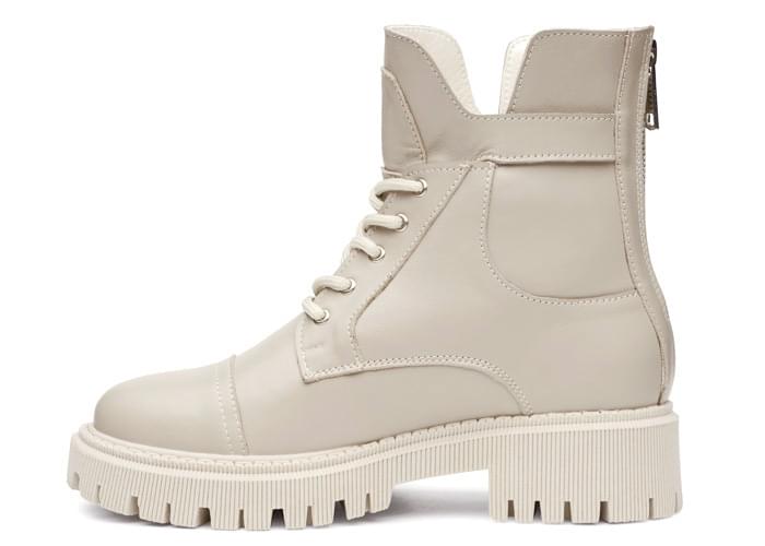 Ботинки женские кожаные Leona Beige фото