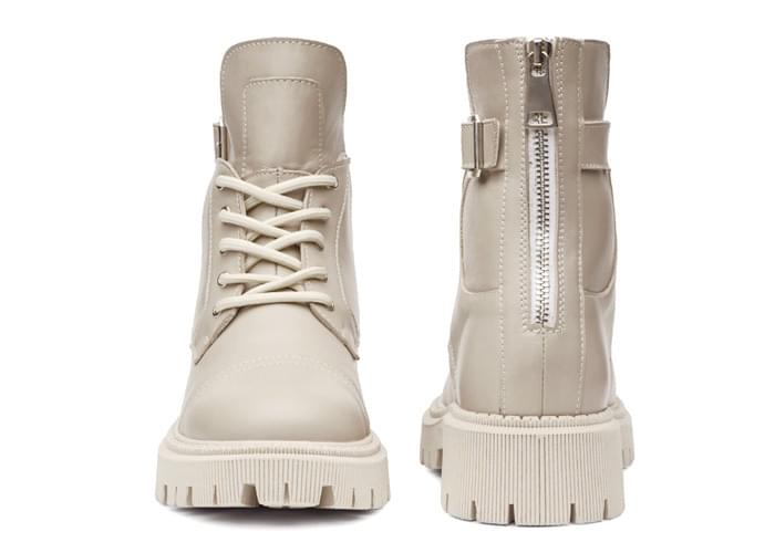 Ботинки женские кожаные Leona Beige фото
