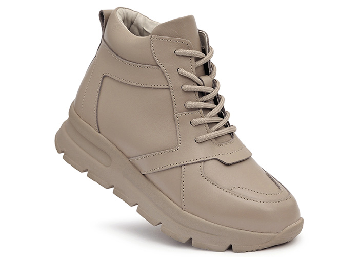 Ботинки женские кожаные Milano Winter Beige фото