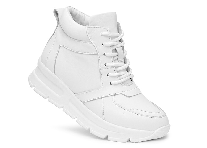 Черевики жіночі шкіряні Milano Winter White фото