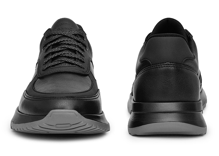 Кросівки чоловічі шкіряні One Black фото