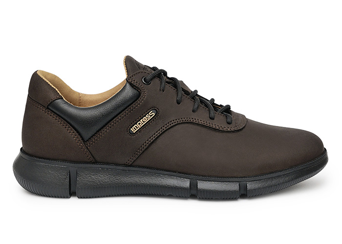Кросівки чоловічі шкіряні Simple Brown фото
