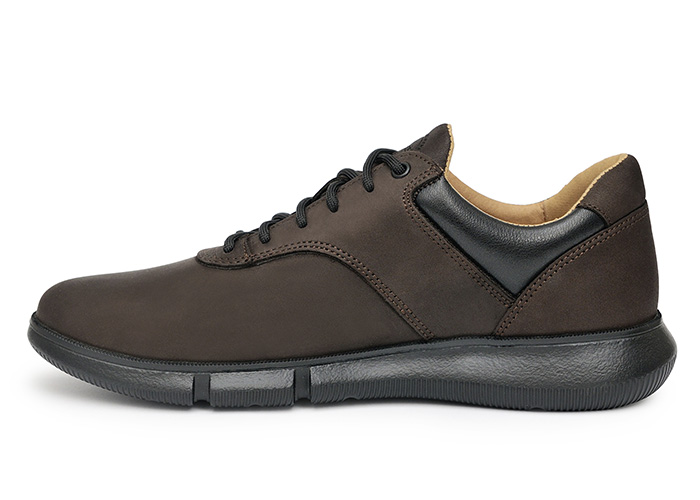 Кросівки чоловічі шкіряні Simple Brown фото