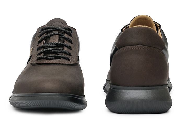 Кросівки чоловічі шкіряні Simple Brown фото