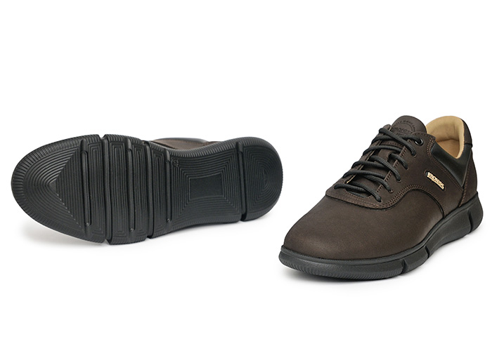 Кросівки чоловічі шкіряні Simple Brown фото