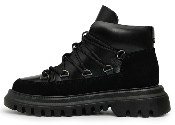 Черевики жіночі шкіряні Barcelo Black фото