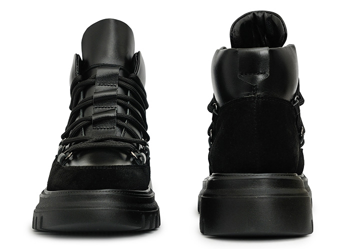 Черевики жіночі шкіряні Barcelo Black фото