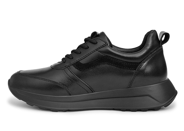 Кроссовки женские кожаные Primo Black фото