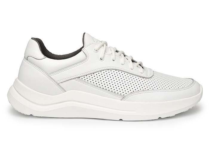 Кроссовки мужские кожаные Modesto White фото