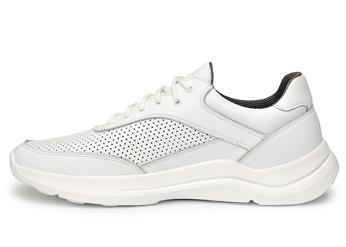 Кроссовки мужские кожаные Modesto White фото