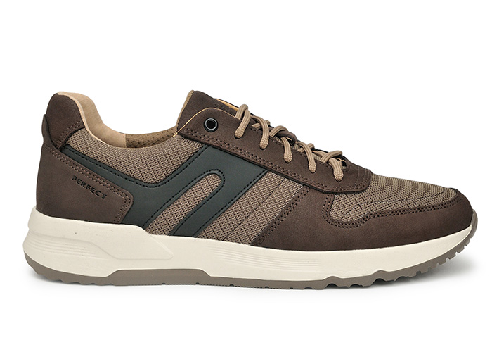 Кроссовки мужские кожаные Walker Summer Brown фото