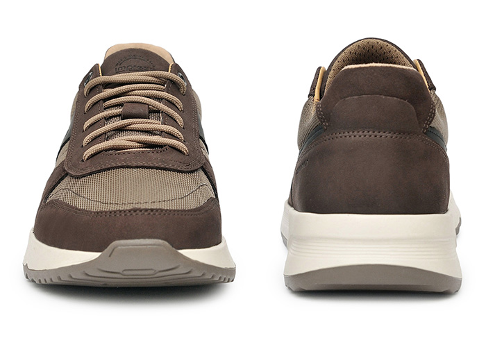 Кроссовки мужские кожаные Walker Summer Brown фото