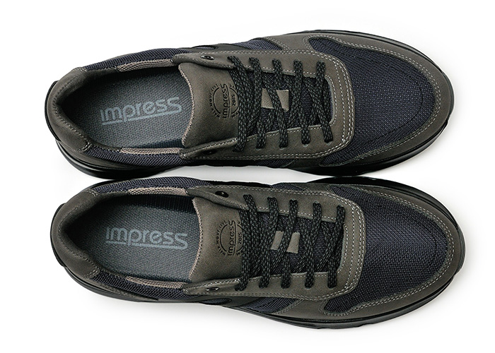 Кроссовки мужские кожаные Walker Summer Dark фото