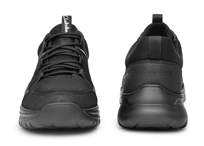 Кроссовки мужские кожаные Radford Black фото