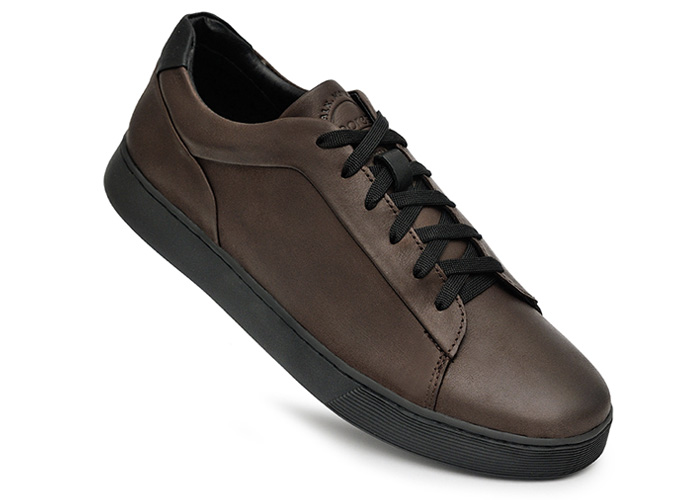 Кеди чоловічі шкіряні Saddle Brown фото
