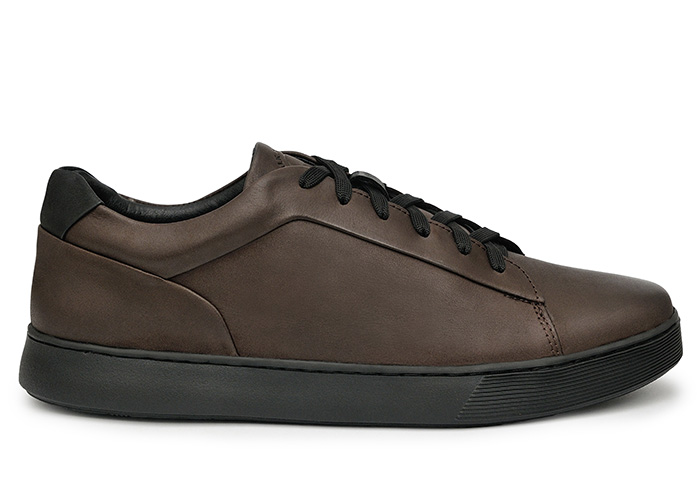 Кеди чоловічі шкіряні Saddle Brown фото
