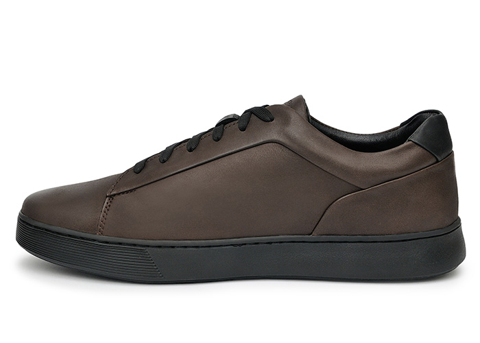 Кеди чоловічі шкіряні Saddle Brown фото