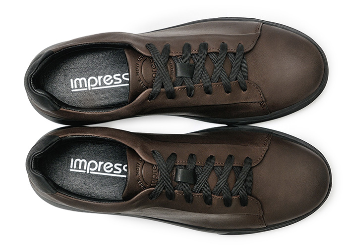 Кеди чоловічі шкіряні Saddle Brown фото