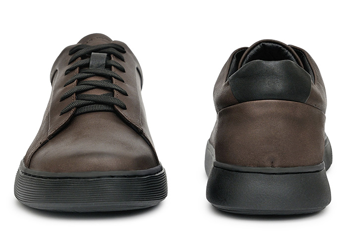 Кеди чоловічі шкіряні Saddle Brown фото