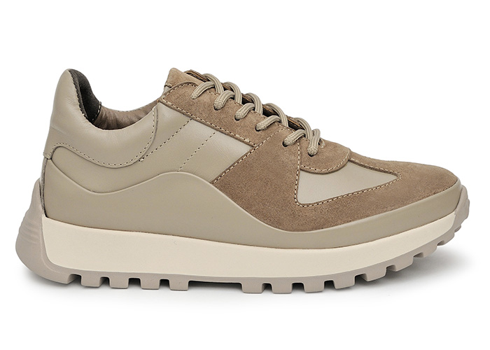 Кроссовки женские кожаные Brooklyn Beige фото