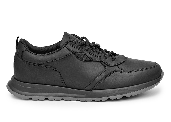 Кроссовки мужские кожаные Flight Black фото