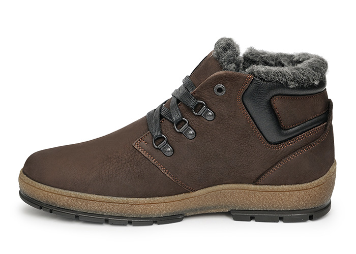 Ботинки мужские кожаные Ridge Winter Brown фото