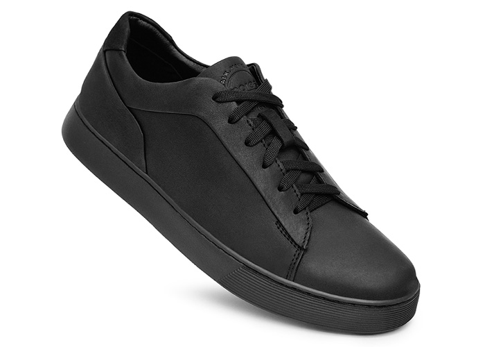Кеди чоловічі шкіряні Saddle Black фото