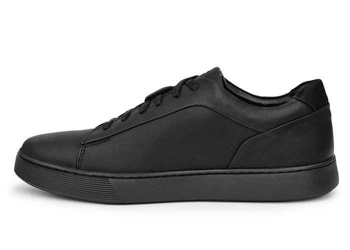 Кеди чоловічі шкіряні Saddle Black фото