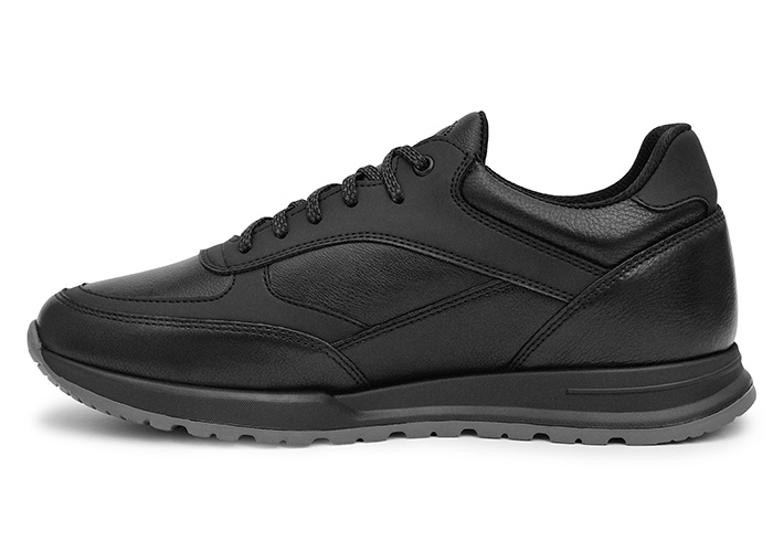 Кросівки чоловічі шкіряні Gravon Black фото