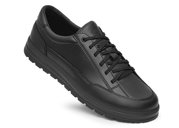 Кроссовки мужские кожаные Stedman Black фото