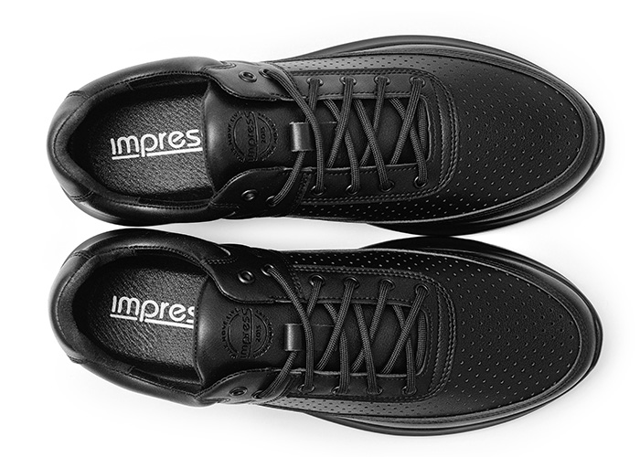 Кроссовки мужские кожаные Ridge Summer Black фото
