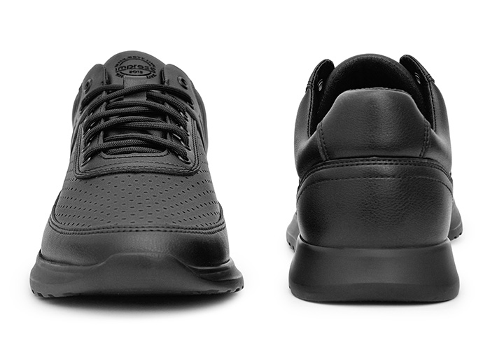 Кроссовки мужские кожаные Ridge Summer Black фото