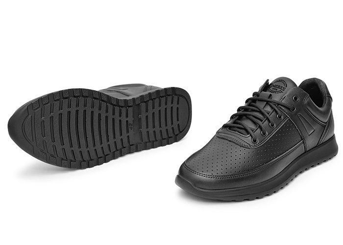 Кроссовки мужские кожаные Ridge Summer Black фото