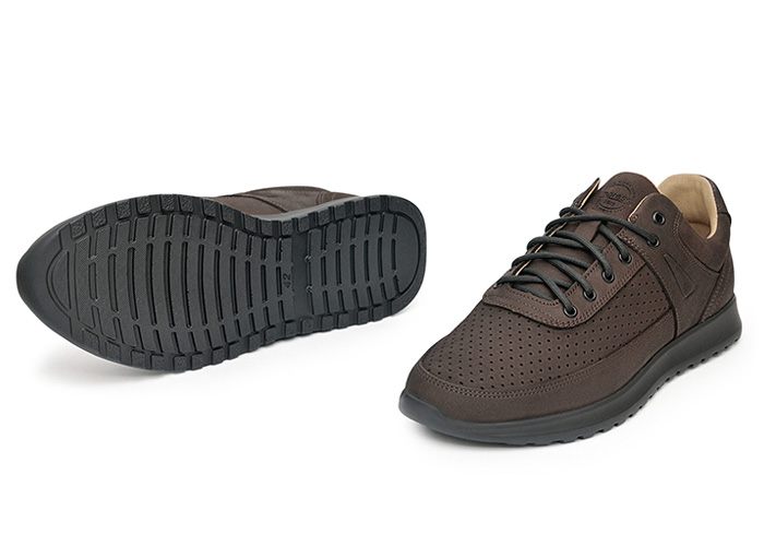 Кроссовки мужские кожаные Ridge Summer Brown фото