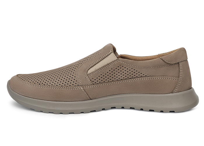 Туфлі чоловічі з нубуку Fulton Summer Beige фото